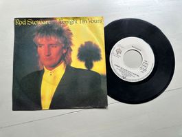 ROD STEWART tolle Single Tonight I'm yours Kult Top Hit 80's