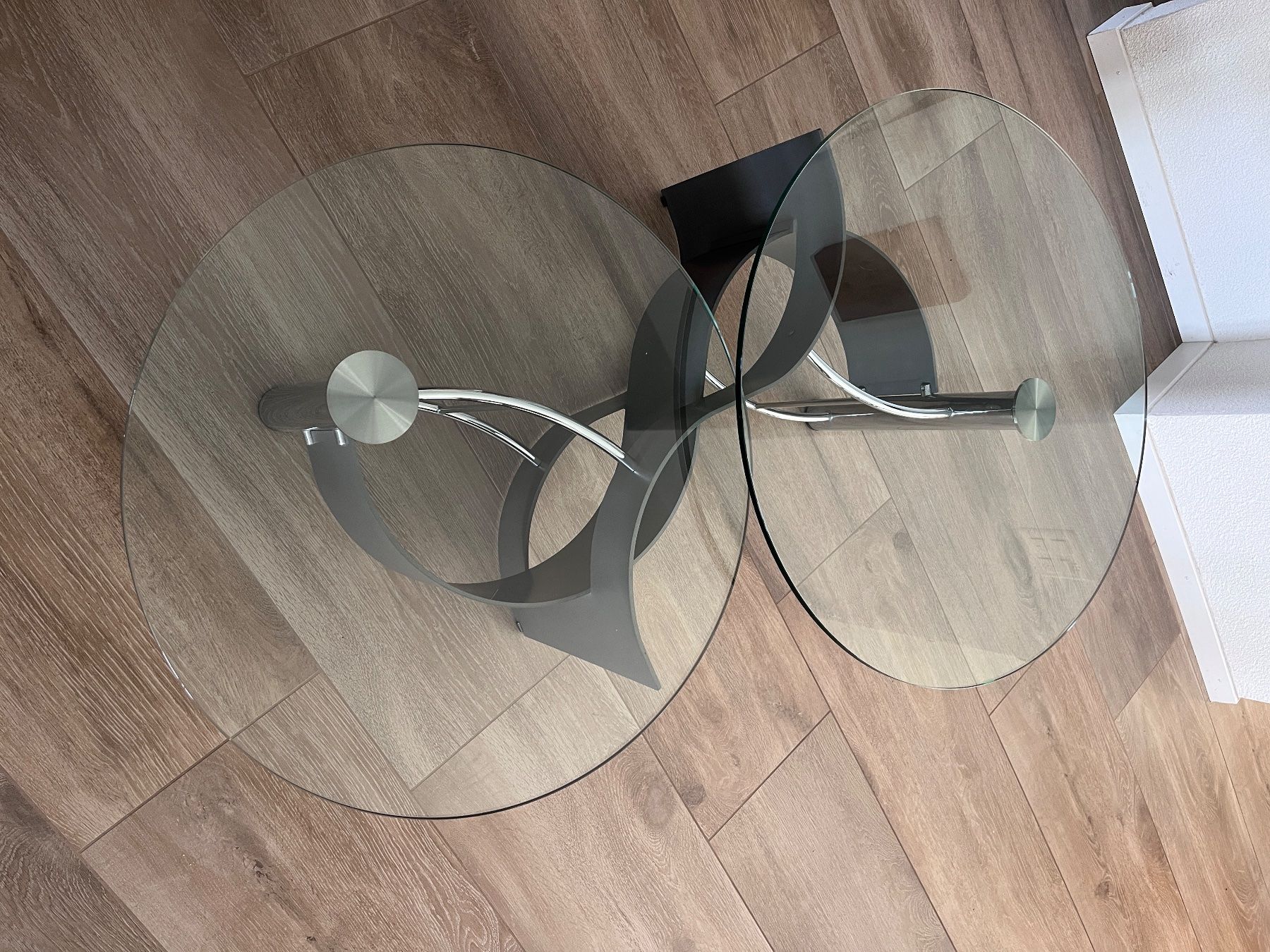 Tische: Salontisch mit 2 Glasplatten – Gebraucht aus Ebikon von mon_pc8g 1