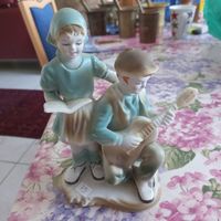 Romantische Arpo Romania Porzellan Figur, Vintage!