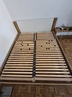 Doppelbett mit 2 Lättlirost (Kopfteil verstellbar)