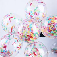 10 Stk.  Konfetti Luftballons Ballon SET