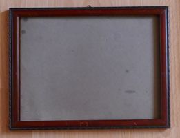 Bilderrahmen Holz 24.5x18.5cm ohne Glas gebraucht