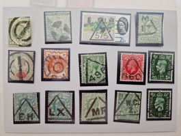 Grossbritanien mit SONDERSTEMPEL