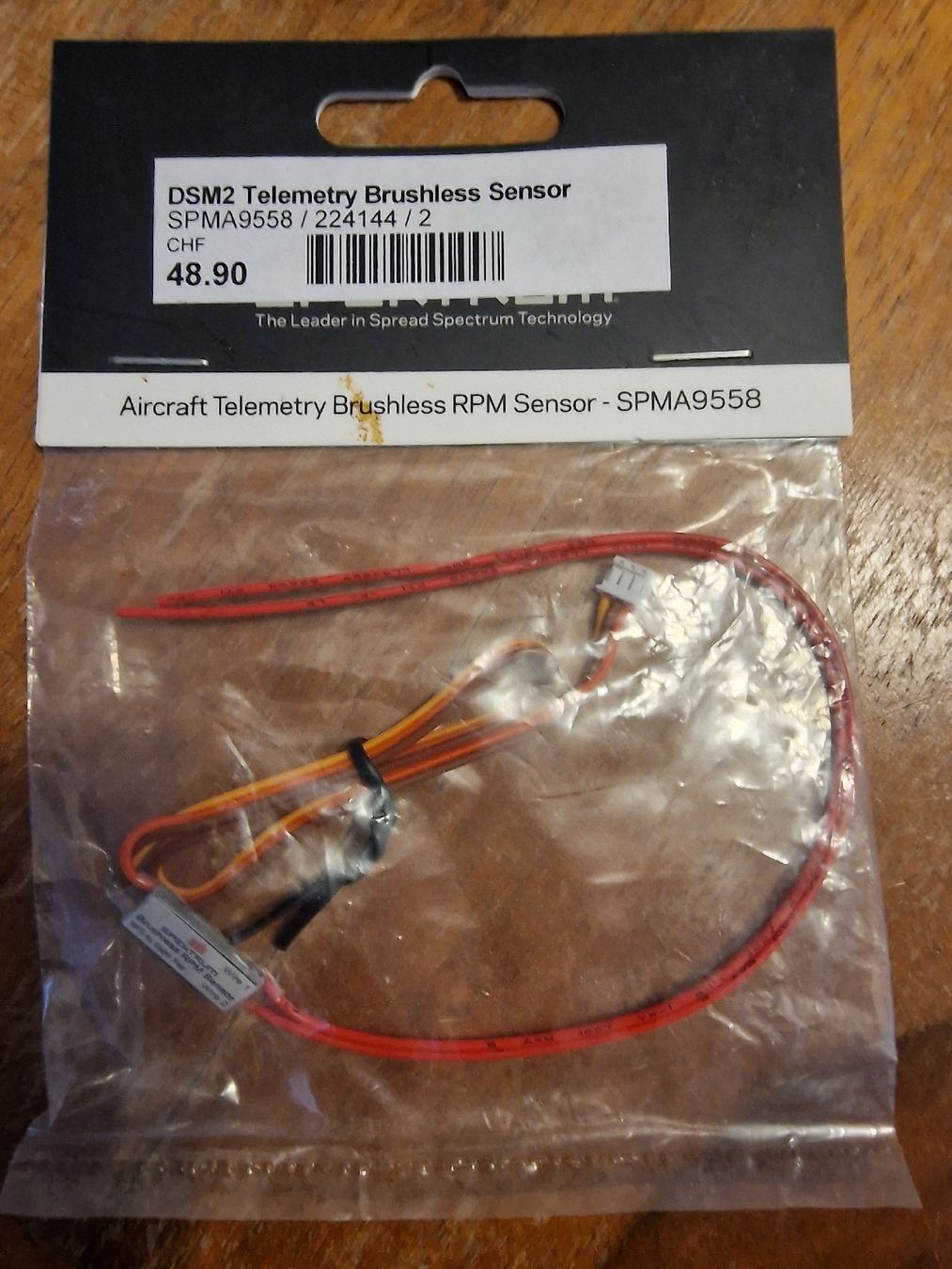 Spektrum Telecomandi: spektrum dsm2 télémétrie brushless sensor – Nuovo e nell'imballaggio originale da Ins venduto da microracer