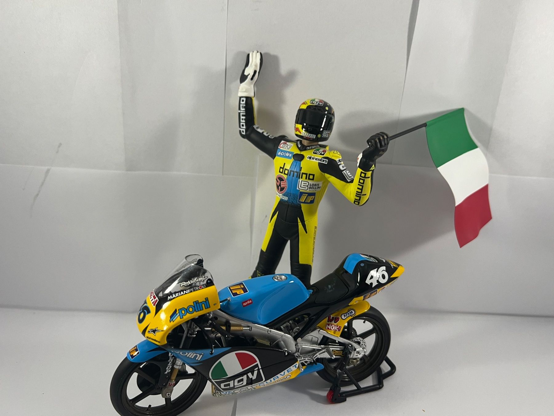 Minichamps Kit di modellismo & Modellini statici: Valentino Rossi Lot 17 – Usato da Sergey venduto da Mascotte00 1