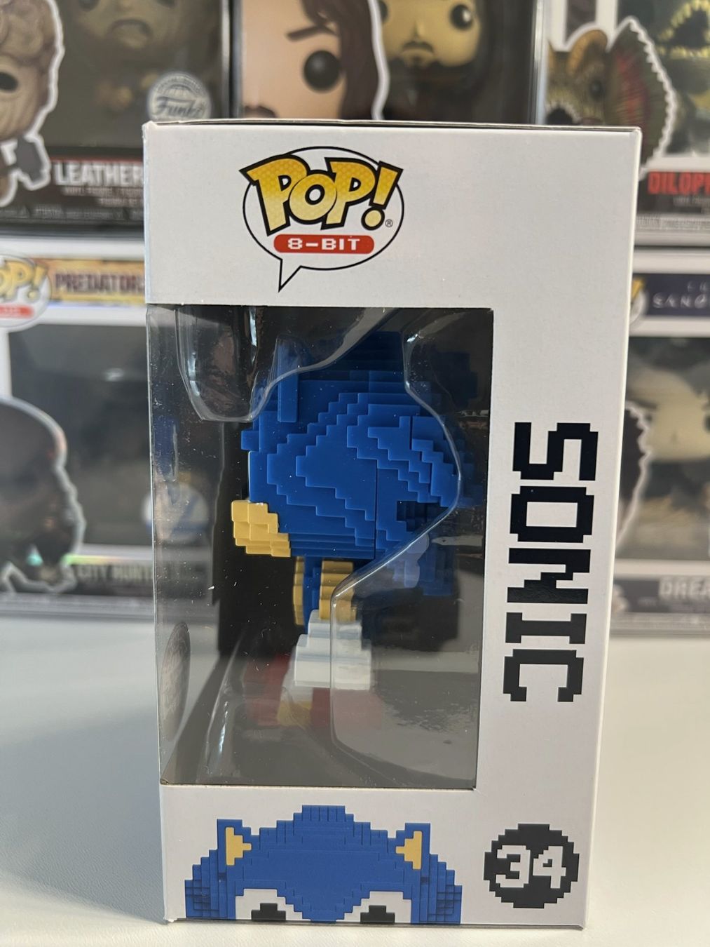 Funko Statuette: Funko POP! 8-Bit Games Sonic the Hedgehog Sonic Limitée – Nuovo e nell'imballaggio originale da Le Mouret venduto da perfectbijou 3