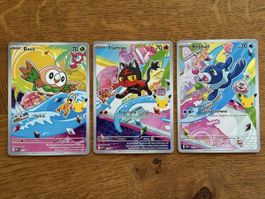 Pokémon Karten Erste Partner Serie 1 - Alola Starter Deutsch