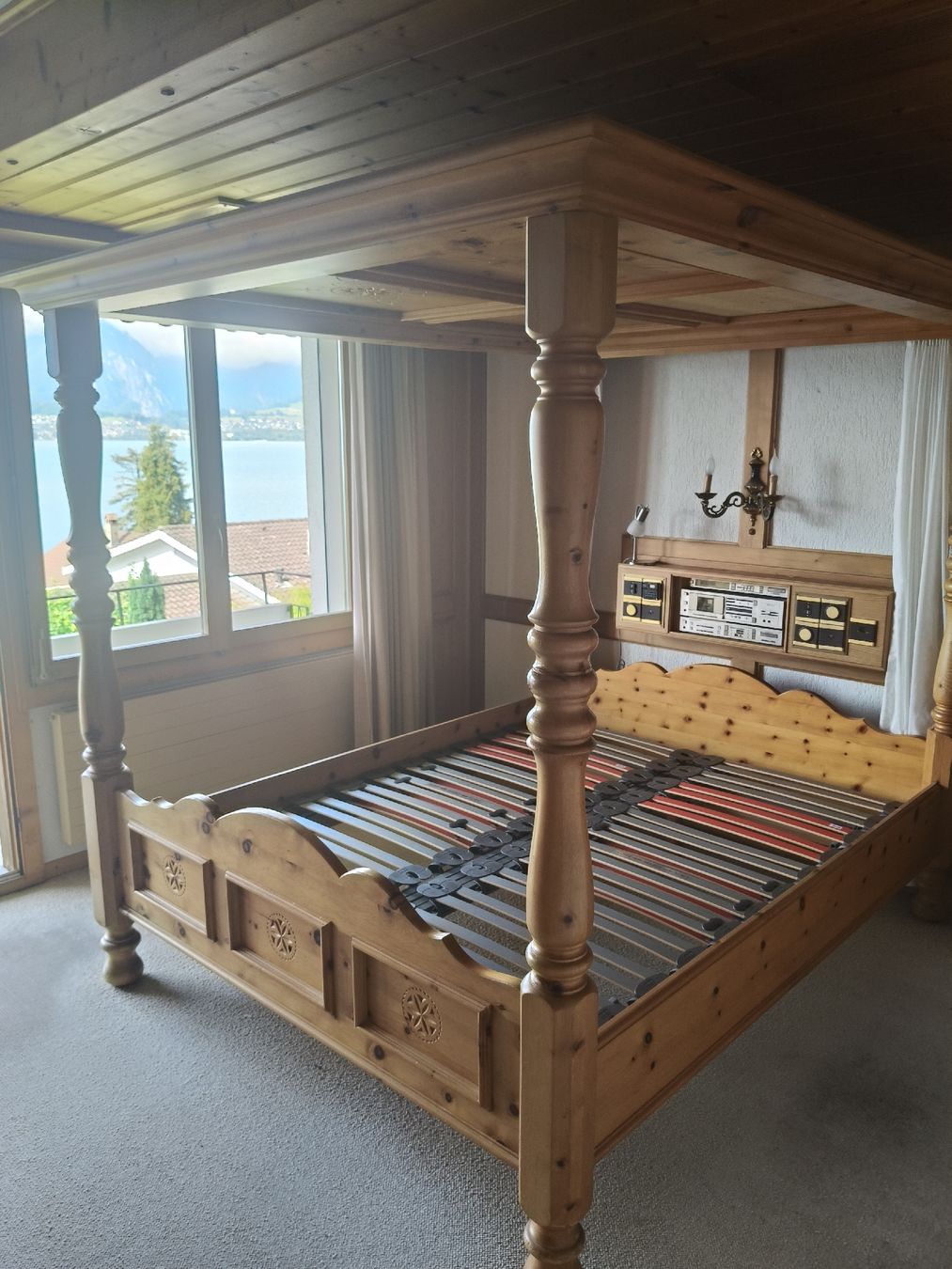 Betten: Himmelbett ais Massiveholz  – Gebraucht aus Zwingen von inf_2blh 6