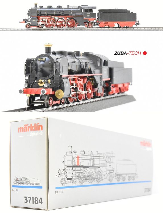 Märklin 37184 Dampflok BR 18.4 DRG H0 WS Digital mit OVP (Gebraucht) in ...