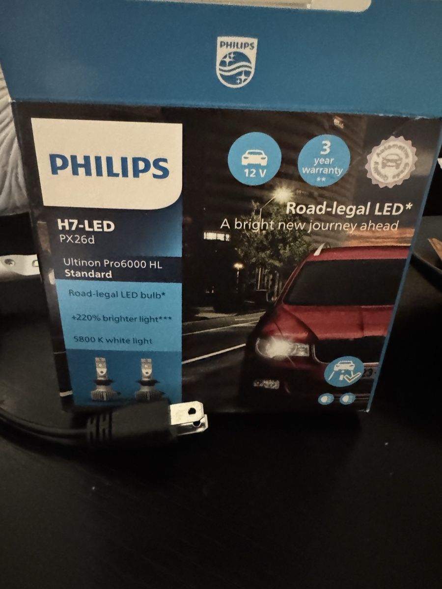 Fari: Philips H7-LED Ultinon Pro6000 HL Standard 2er Pack – Usato da Zürich venduto da Rafricpin