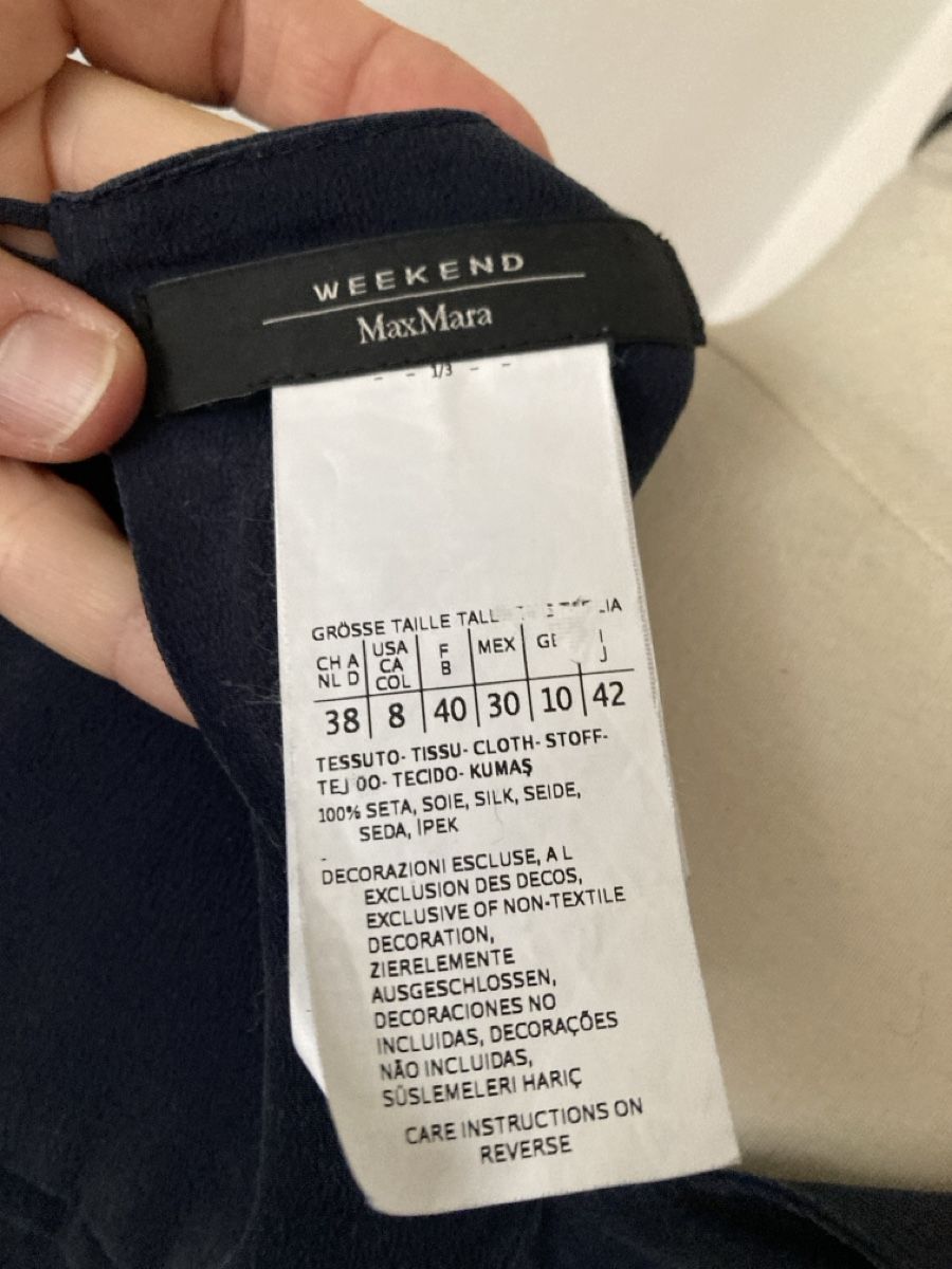 Max Mara Tuniche: Seidenbluse Max Mara Weekend Gr. 38 – Usato da Wabern venduto da kriigi 3