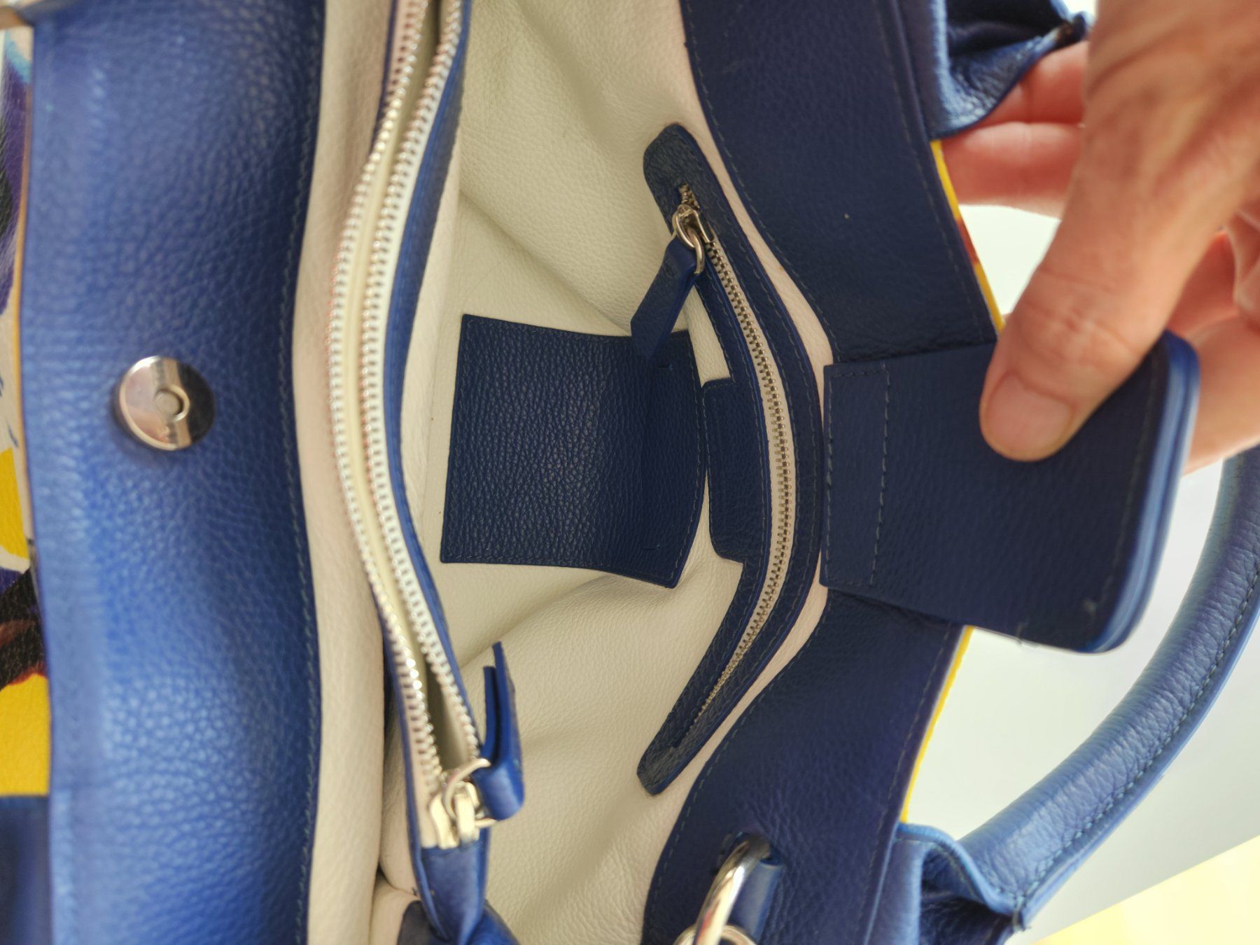 Borse da donna: Sac à main C. Dechamby "le regard" authentique cuir – Usato da Neuchâtel venduto da Virg30 7