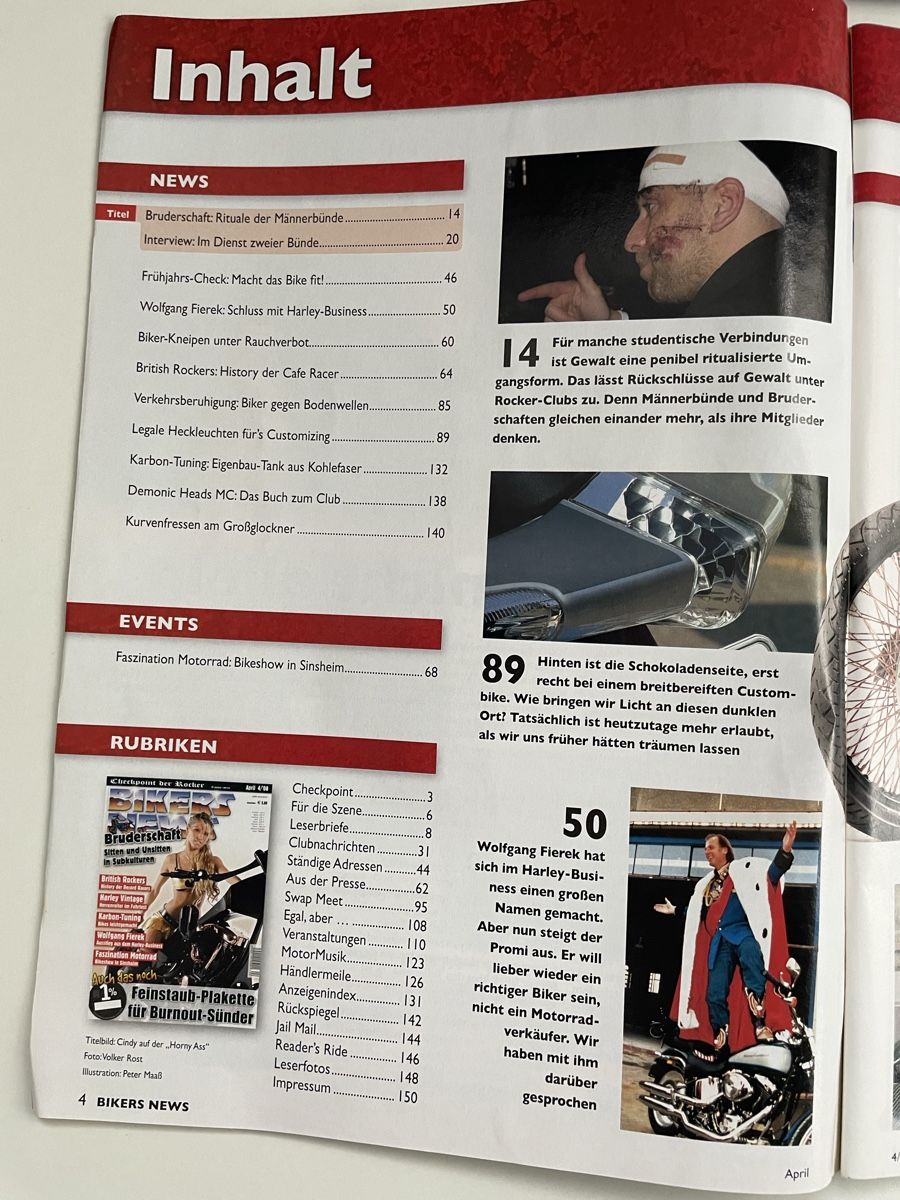 Riviste & Magazine: BIKERS NEWS – Usato da HÄGENDORF venduto da kusi113 2