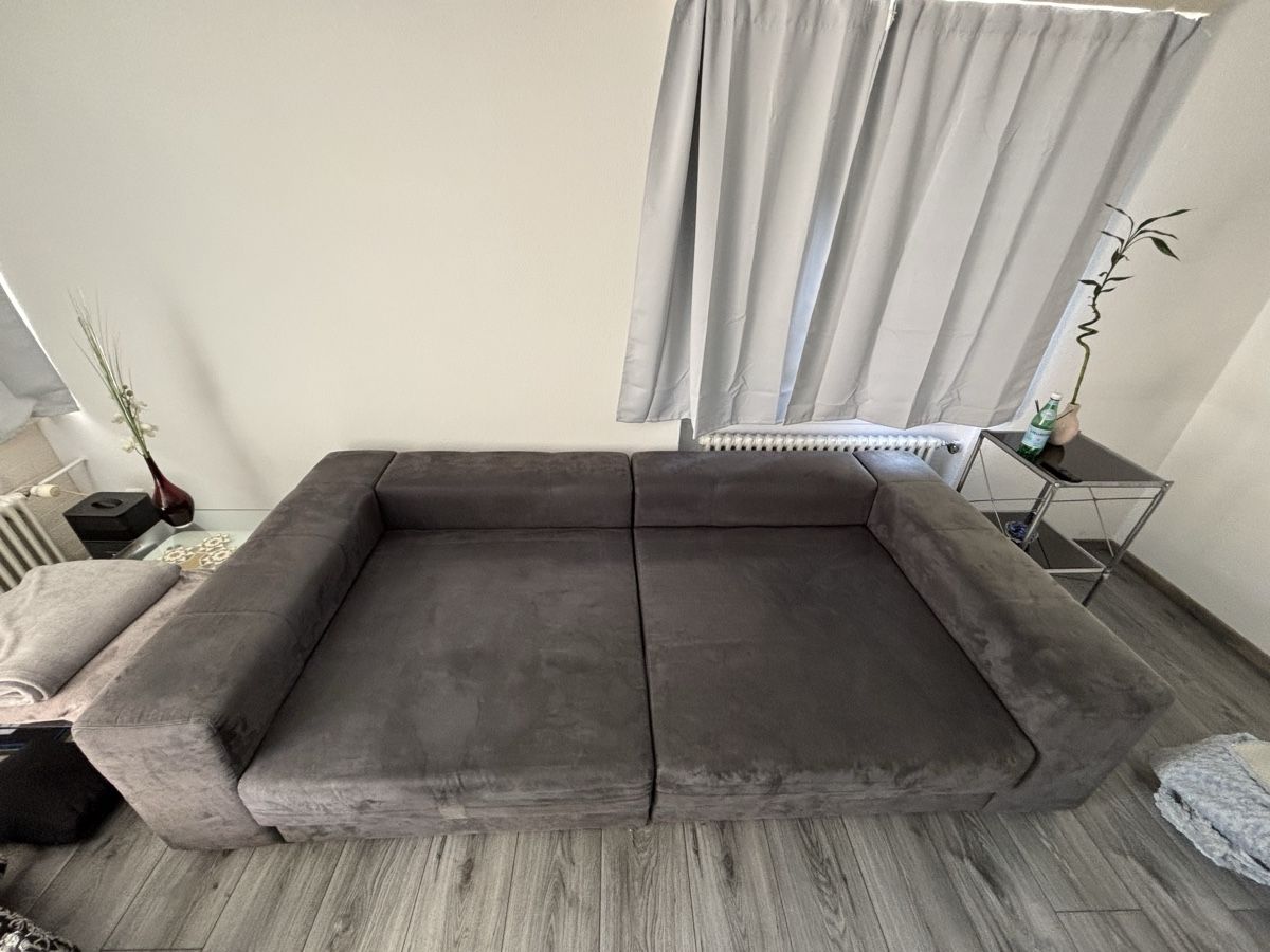 Sofas: Ecksofa dunkelgrau gute Grösse funktional – Gebraucht aus Menziken von jul.kl 7