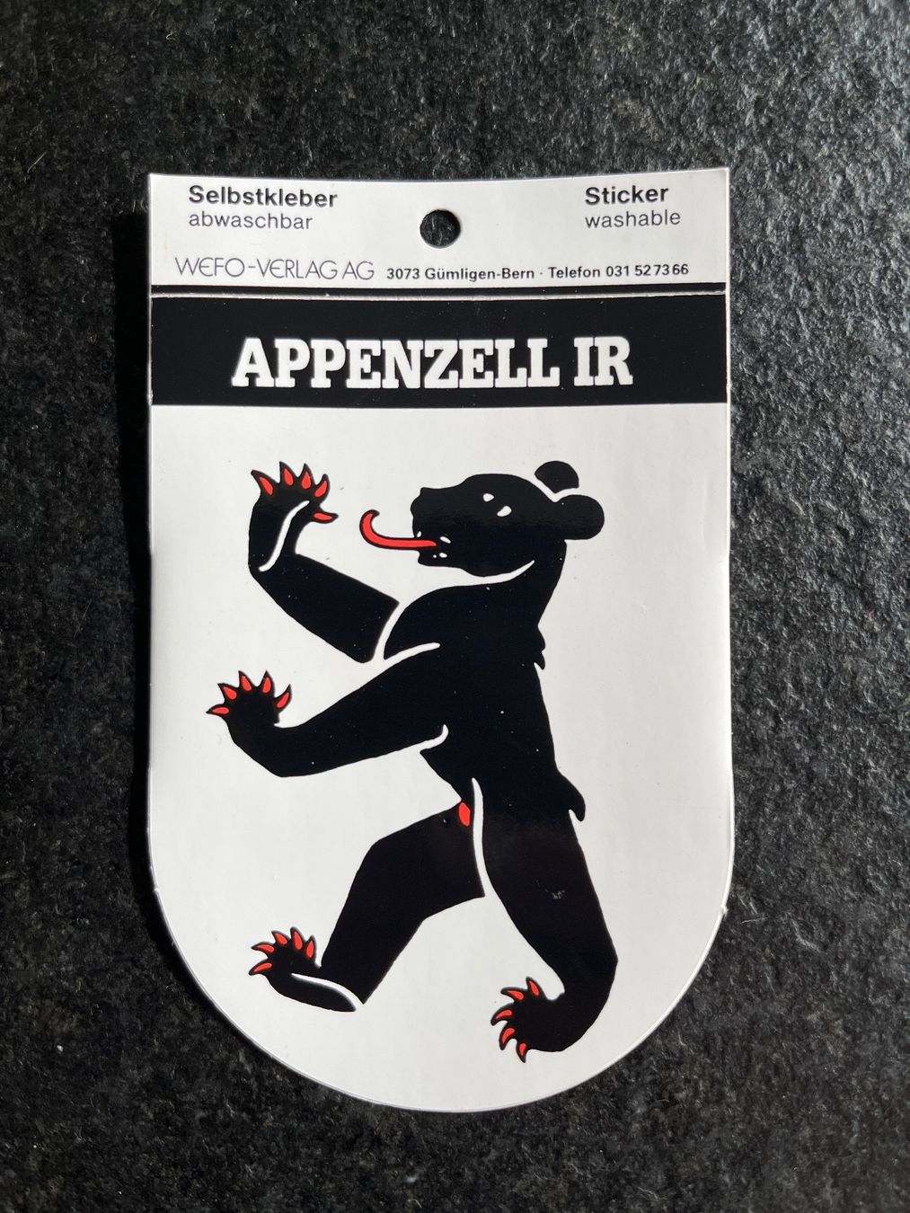 Sticker: Wappenkleber Appenzell Innerrhoden – Nuovo (secondo la descrizione) da Spiez venduto da Fridu99