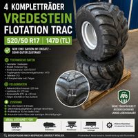 4 Kompletträder Vredestein 520/50 R17 Flotation Trac