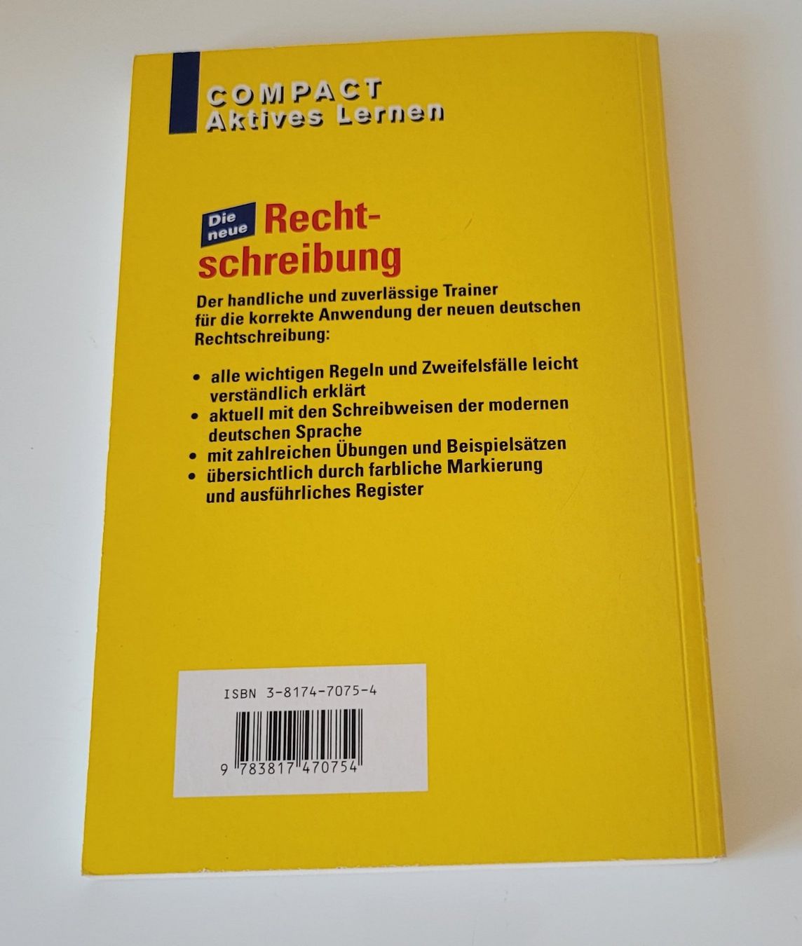 Libri: Die neue Rechtschreibung - Schnell kapiert – Nuovo (secondo la descrizione) da Zürich venduto da fourpaws 2