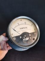 Antiker Amperemeter Oerlikon, Vintage Messgerät. Industriede