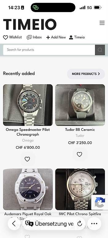 Omega Uhren: Omega Speedmaster Pilot Chronograph – Gebraucht aus Zürich von timeio 7