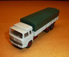 LKW Modell Magirus Deutz weiss/grün 1:87