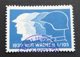 Soldatenmarken - Füsilier Bat I/105 - Wi Inf 519, gest.