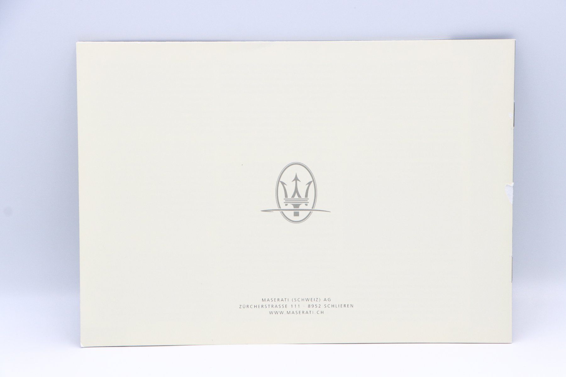 Maserati Documenti: Maserati Ghibli Preise & Technische Daten Prospekt 2015 – Usato da Bühl b.Aarberg venduto da Collectorpassions 1