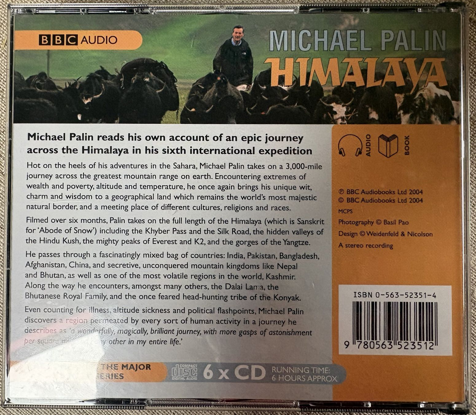 Audiolibri: Michael Palin, Himalaya, BBC Audiobook 2004 – Usato da Ebnat-Kappel venduto da pourlemerite 1