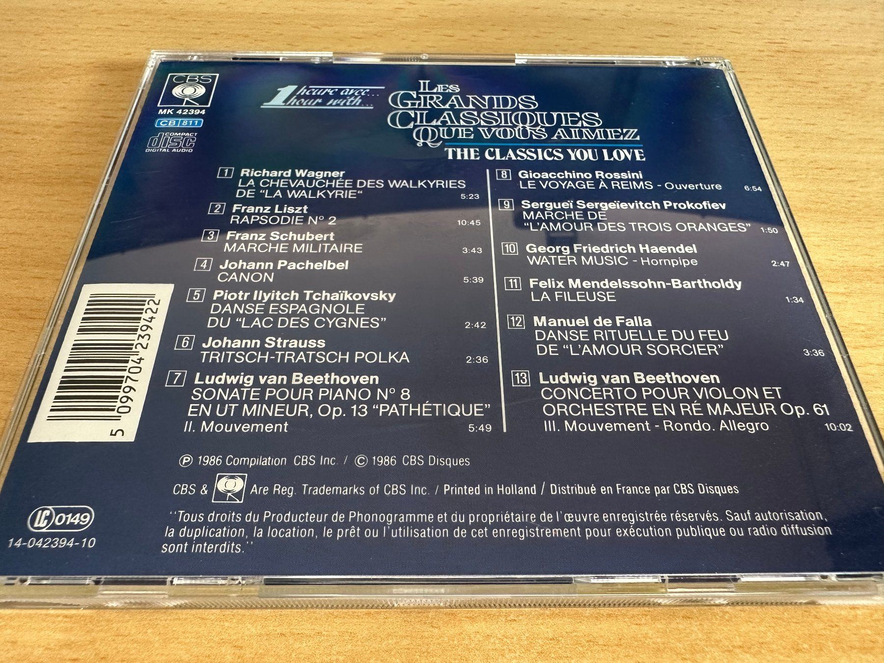 CD: Les grands classiques que vous aimez - Vol.5 – Usato da Rikon im Tösstal venduto da Alpenmutz 1