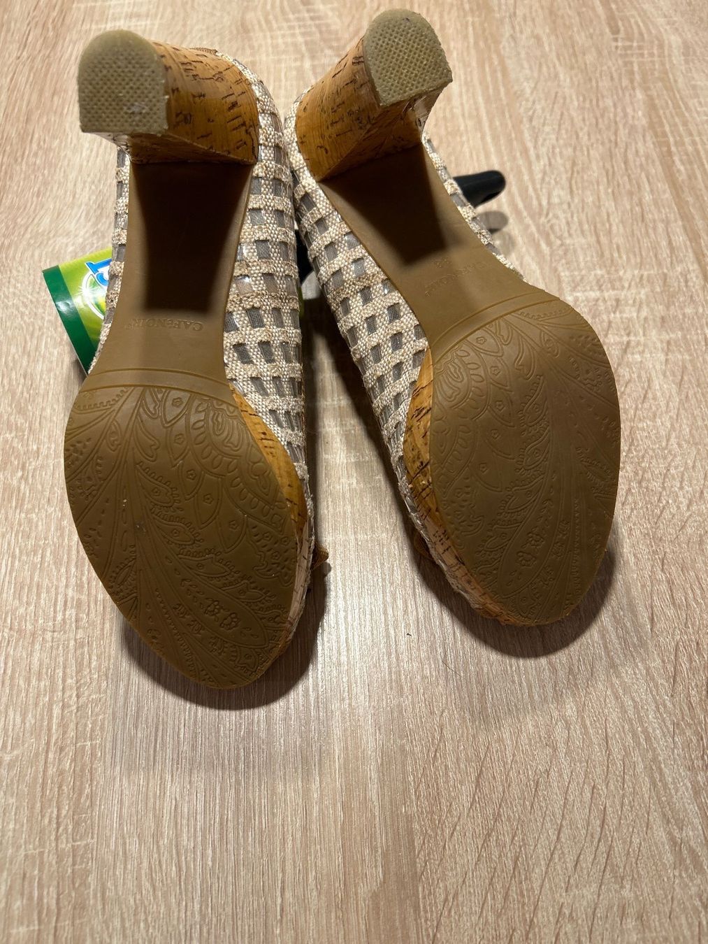 Damenschuhe: Pumps beige  von CafèNoir  Gr. 38 – Gebraucht aus Brunnen von Nala2929 8