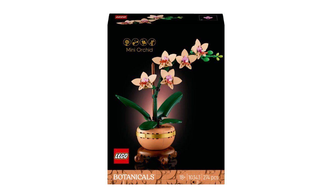 Lego Kit di costruzioni: LEGO 10343 Botanicals Mini-Orchidee - Set mit Kunstblumen – Nuovo e nell'imballaggio originale da Winterthur venduto da mathis-spielsteine