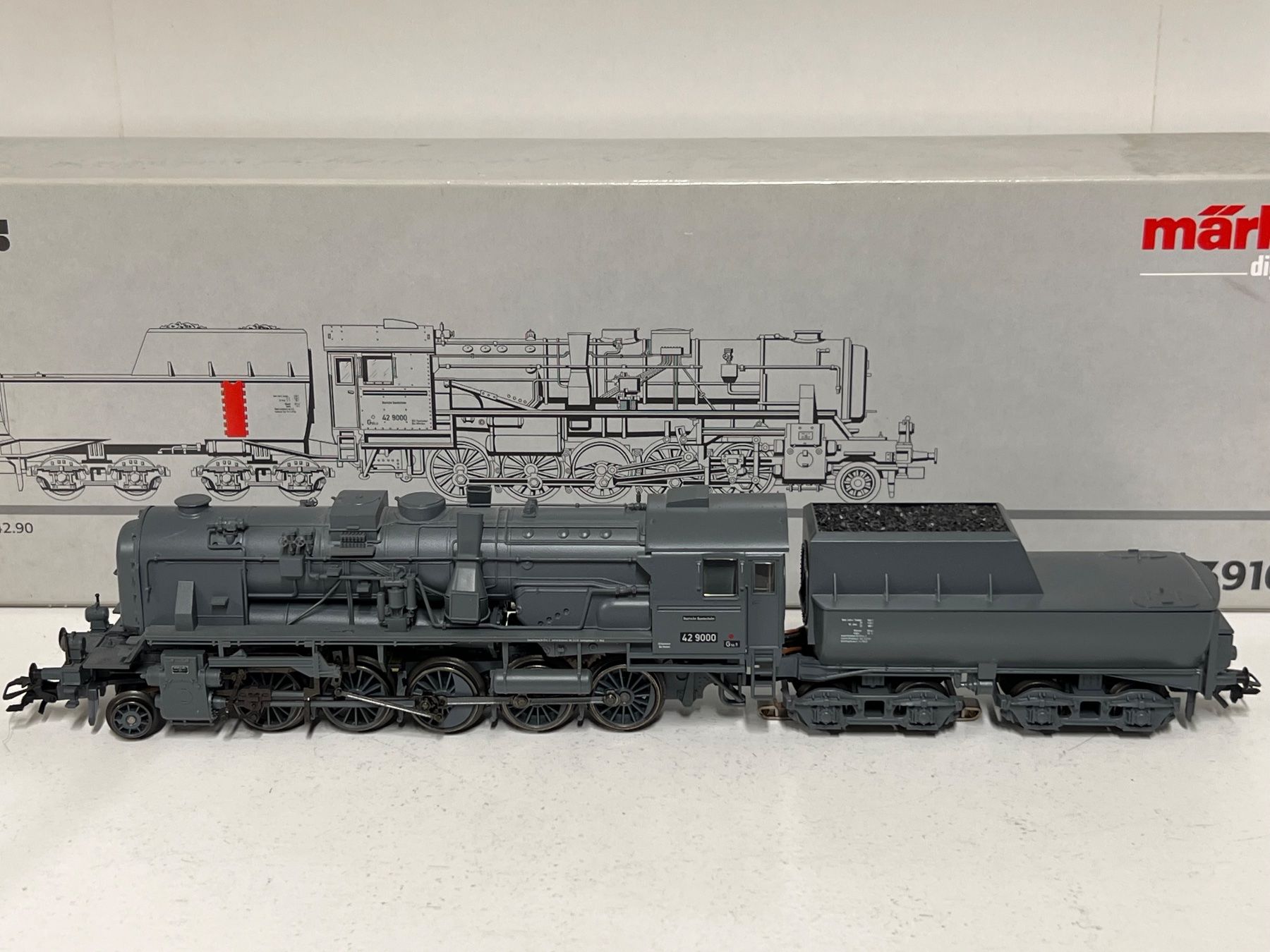 Märklin Modellini di ferrovie: Märklin 39160  BR 42.90  Digital – Nuovo (secondo la descrizione) da Neuenhof venduto da ludovicco 1