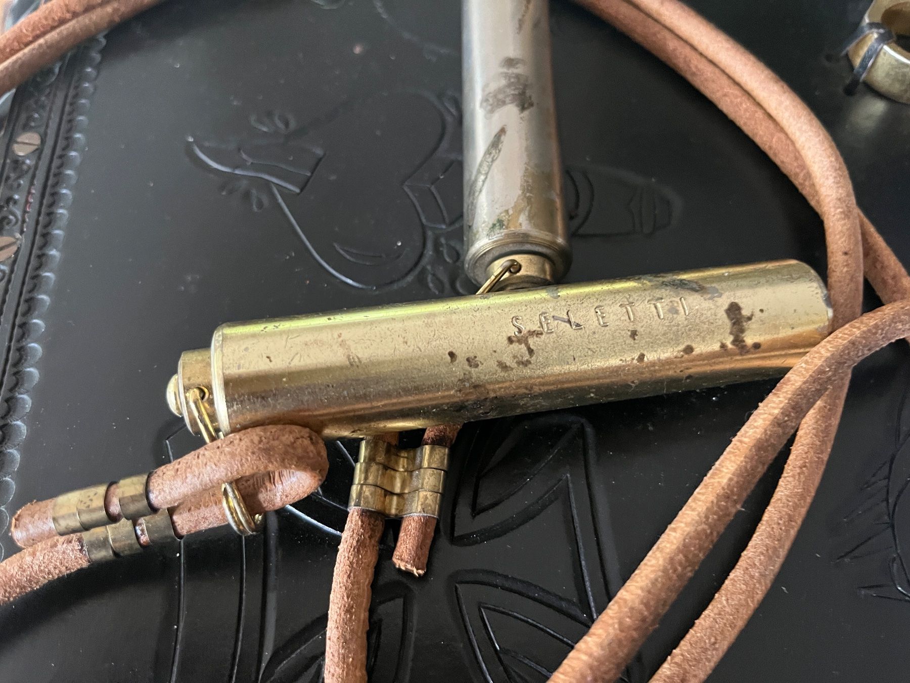 Hometrainer: Leather skipping rope – Neu (gemäss Beschreibung) aus Arbon von v.m.h