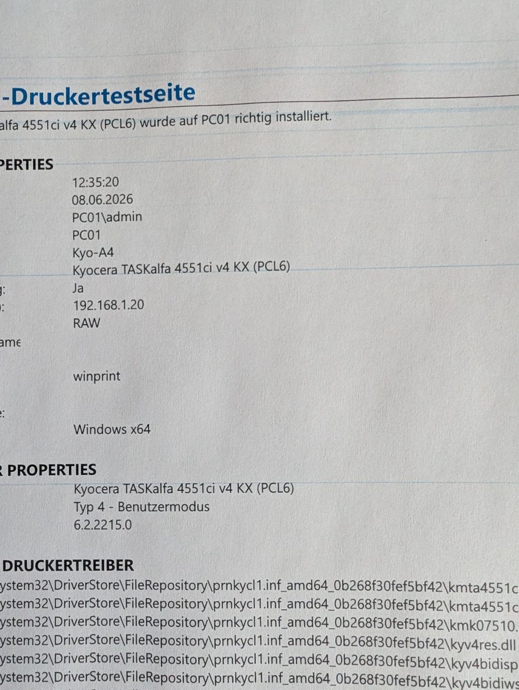 Kyocera Fotokopierer: Multifunktionscenter Kyocera – Gebraucht aus Lienz von Barebooh 2
