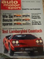 AMS 15/75 Countach Fiat 500 Peugeot 604 1303 Cabrio xx