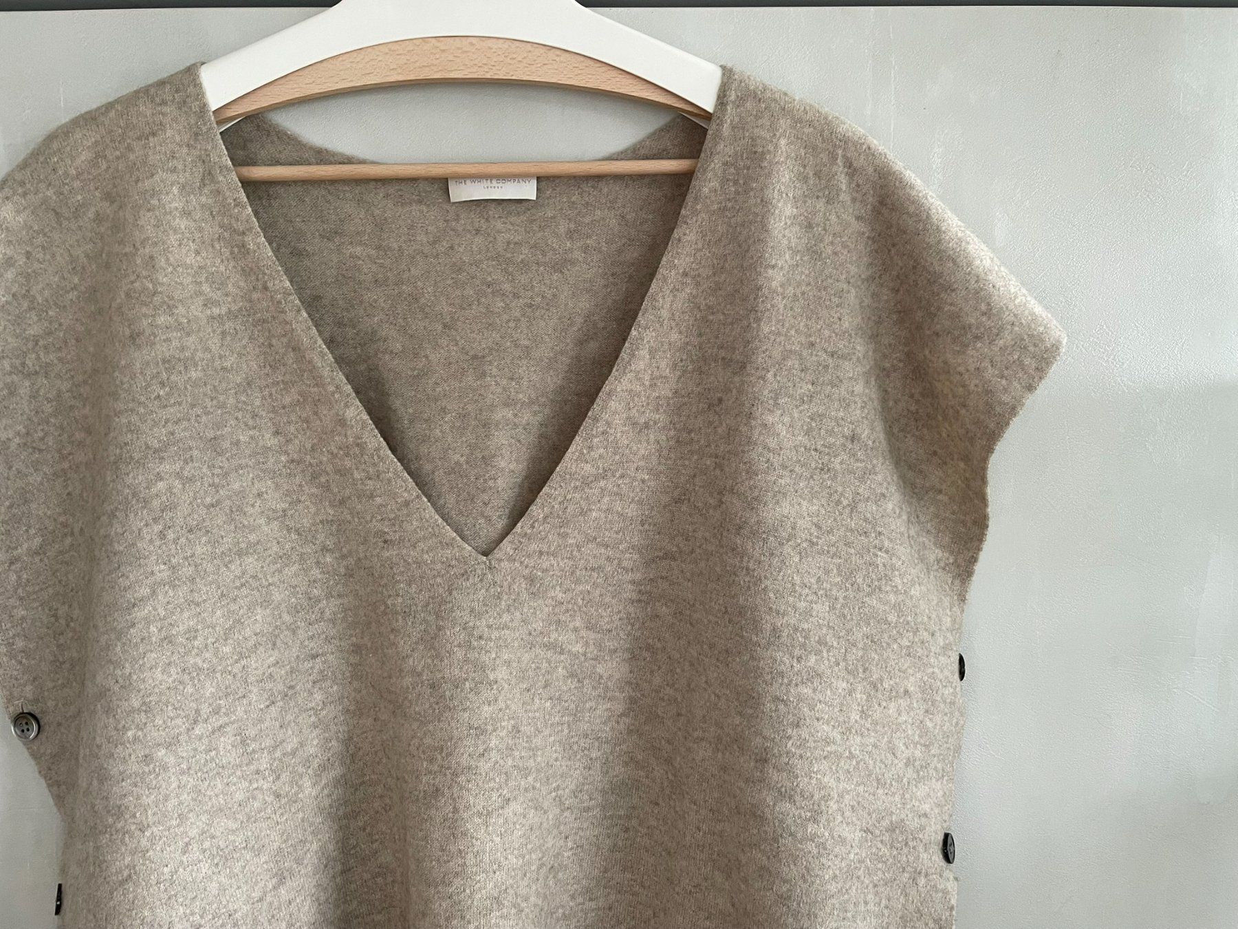 Pulls & Sweat-shirts: Pull manches courtes 100 % cachemire beige – D'occasion à Lausanne par mg_e