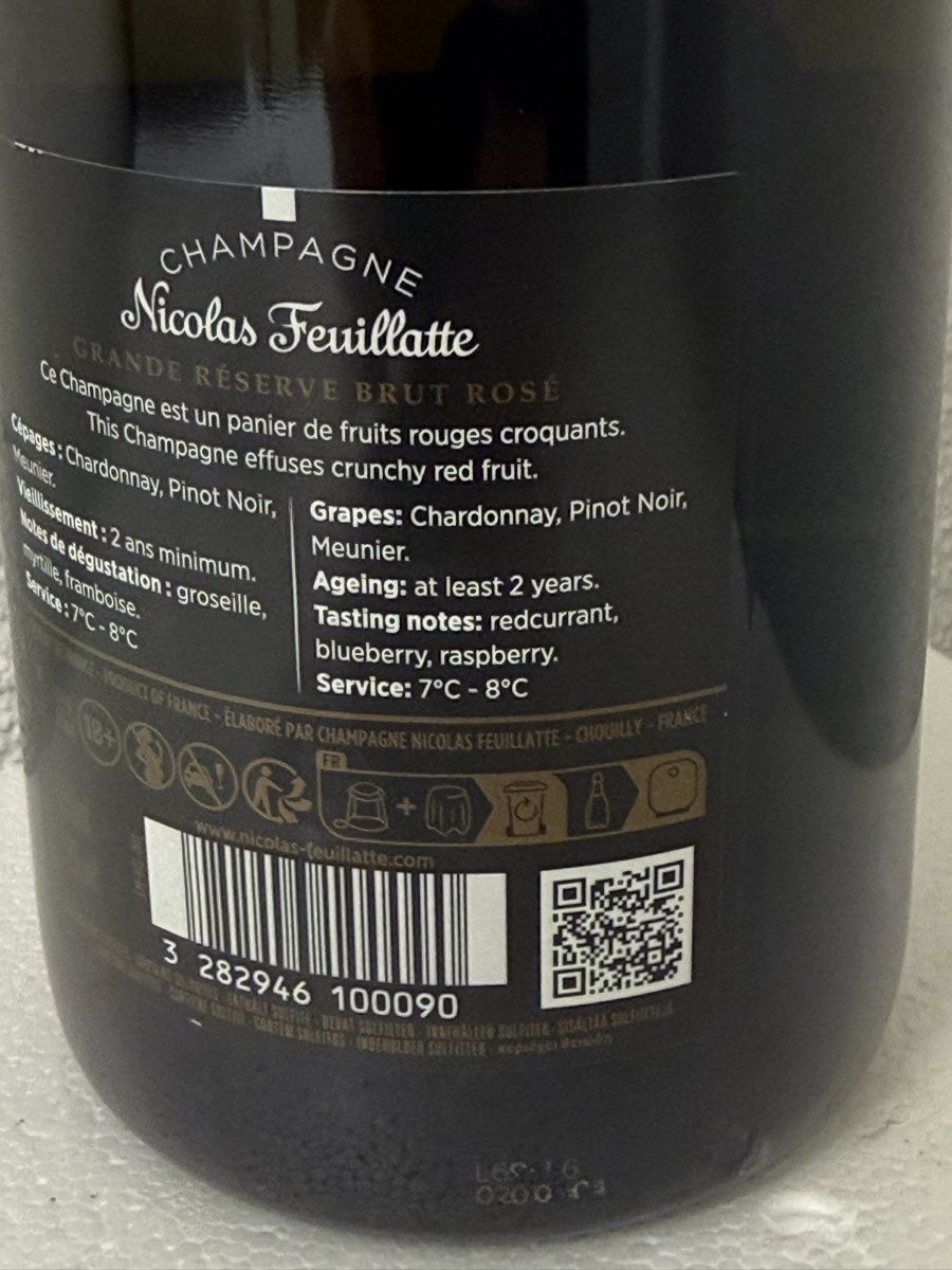 Vino: Nicolas Feuillatte Champagner Rosé Grande Reserve – Nuovo (secondo la descrizione) da Goldach venduto da Messerguru 3