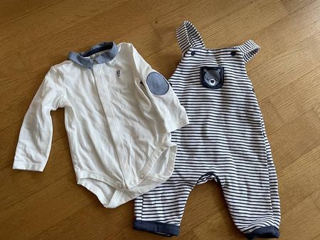 Body und Latzhose Gr. 56