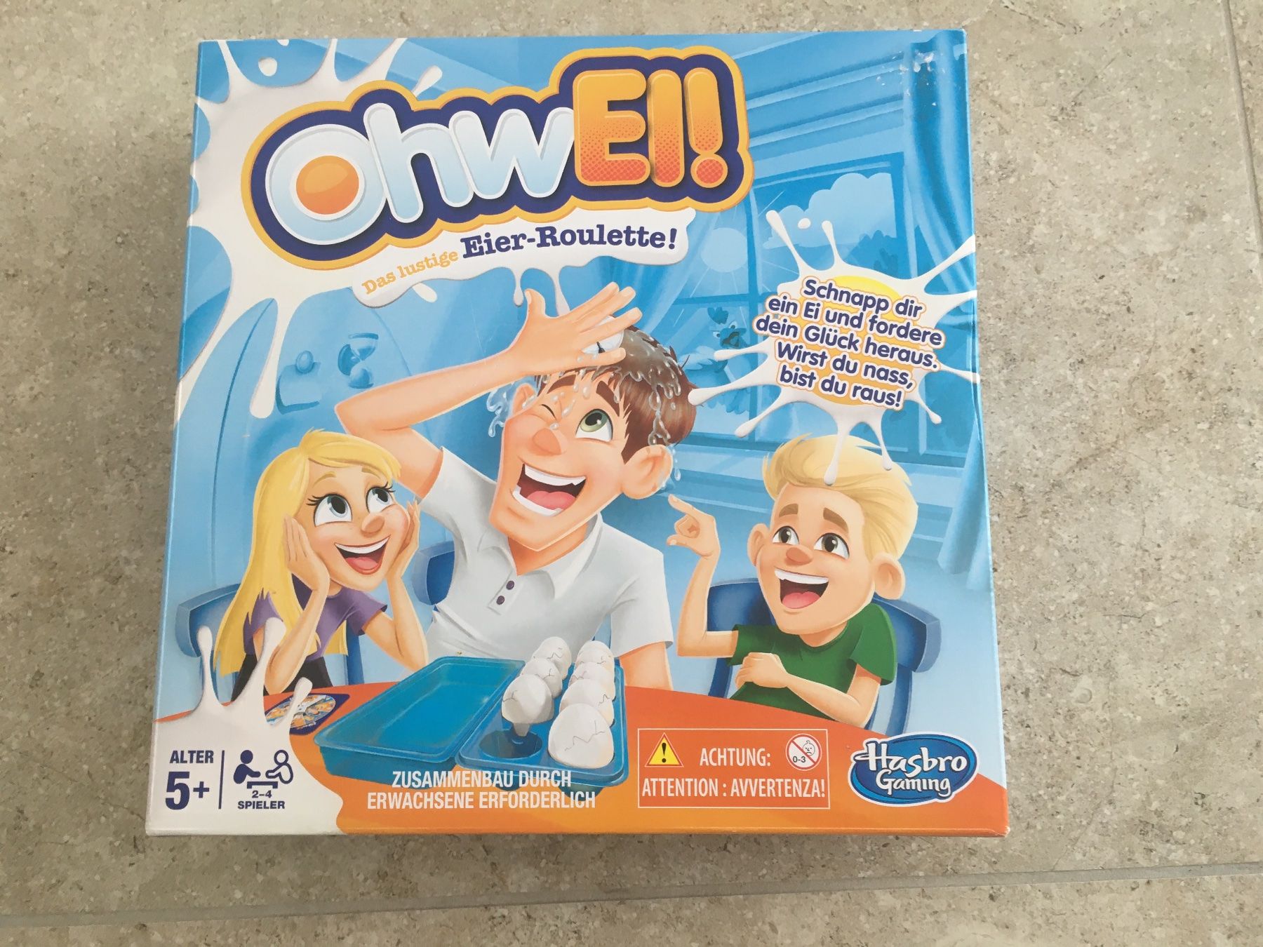Hasbro Giochi: Ohw Ei! Eier-Roulette, neu OVP! – Nuovo e nell'imballaggio originale da Gächlingen venduto da Tara_devi