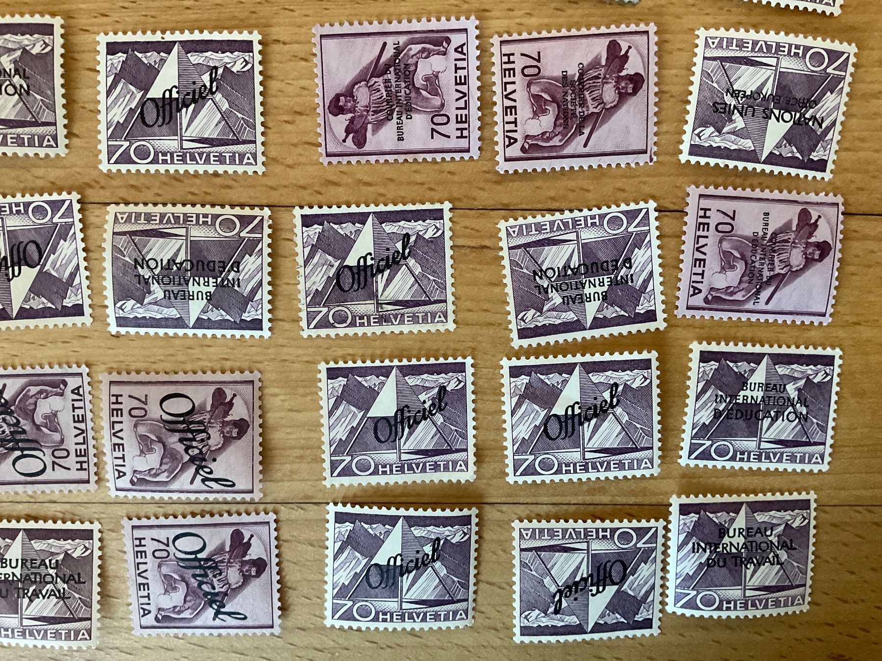 Tutti i francobolli: 26.60Fr Ämter Frankaturware ungestempelt postfrisch Sammlung – Nuovo (secondo la descrizione) da Wil SG venduto da Chefsugus 4