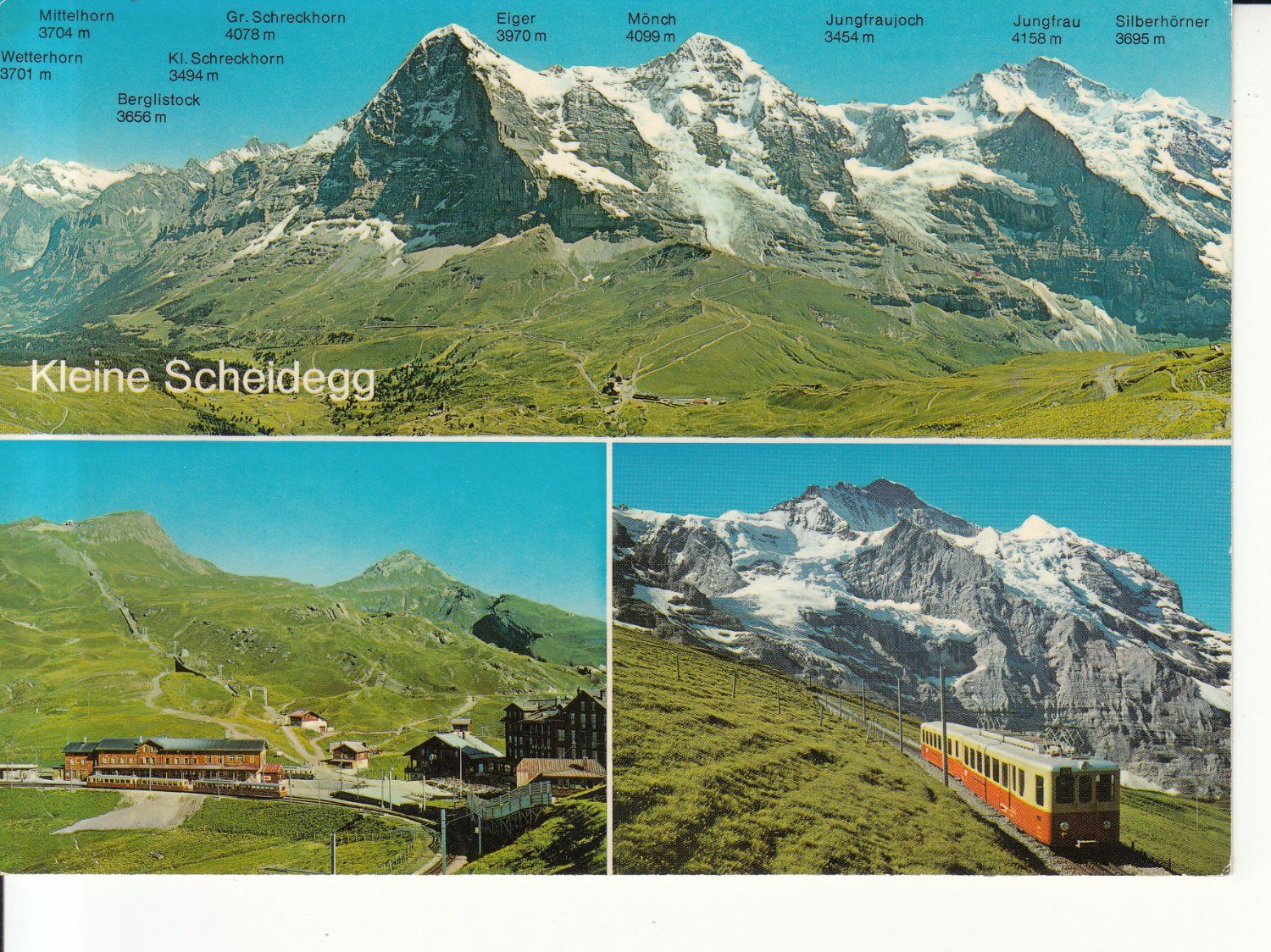Cartoline postali: Kleine Scheidegg 1978 – Usato da Bürglen TG venduto da StampGraf