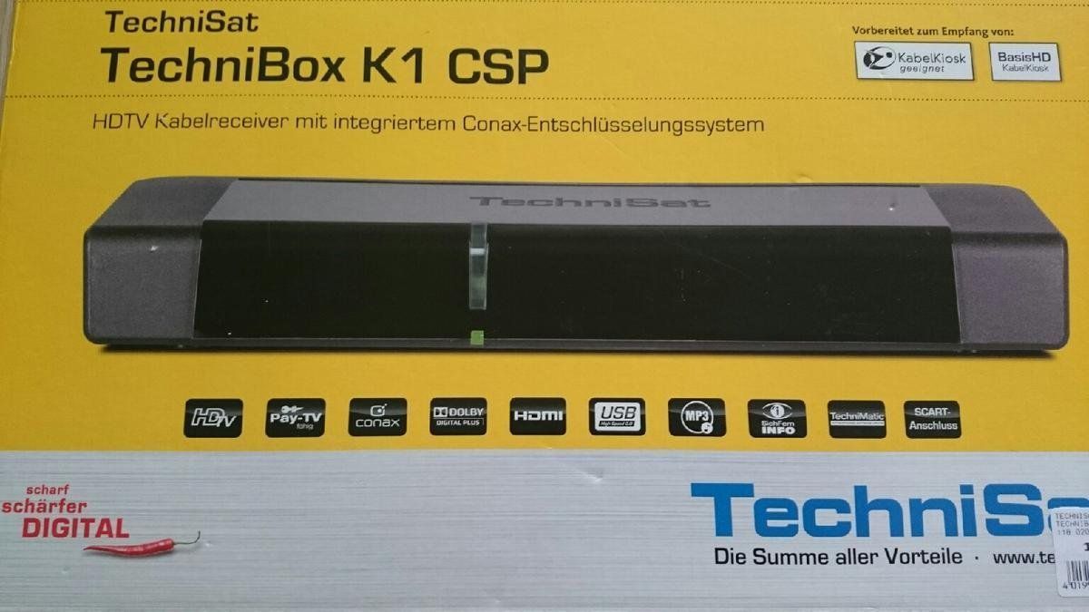 Technisat Ricevitori: Technisat  Technibox K1  DVB-C – Usato da Würenlingen venduto da Schneiderhifi