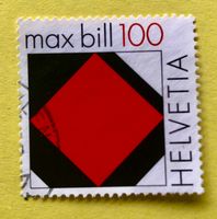 Nr.1294  Max Bill Sondermarken GESTEMPELT 2008  