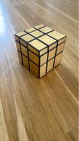 Spiegelwürfel Holzoptik 3x3, faszinierendes Rätselspiel