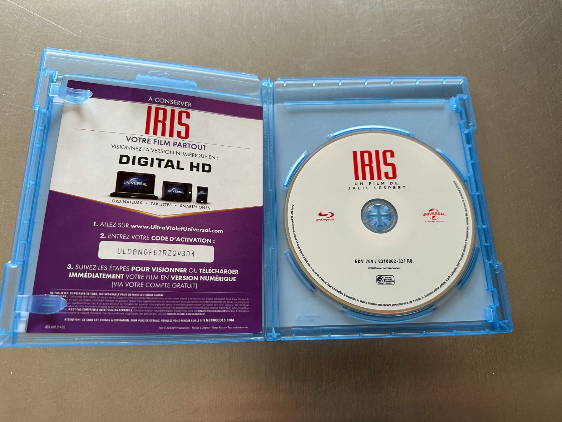 Alle DVDs: DVD BLU RAY - IRIS - JALIL LESPERT - ROMAIN DURIS – Neu (gemäss Beschreibung) aus Sion von jaipur1401 2