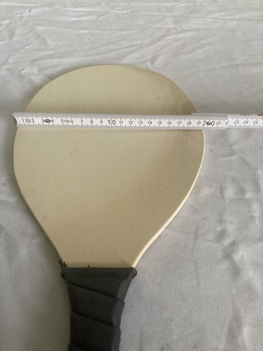 Racchette: Original Racket Set Holzschläger mit Ball, Neu – Nuovo e nell'imballaggio originale da Aarwangen venduto da to-hirschi 5