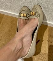 Gucci Pumps Gr. 37 – Leder, Bamboo-Detail, sehr elegant