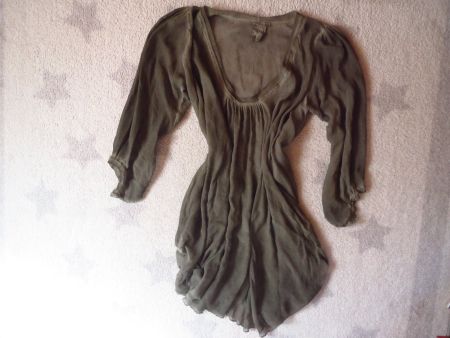 spezielle NILE Damen Bluse Gr M aus 100% SEIDE