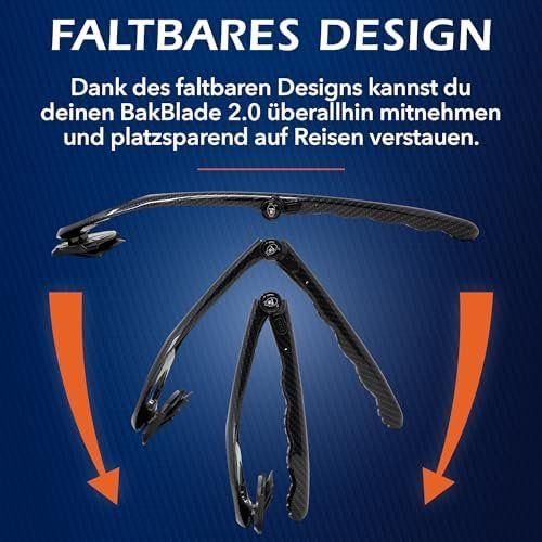 Rasierapparate & Rasierklingen: 2.0 Carbon Faser Effekt Rückenrasierer Männer DIY Griff – Neu und originalverpackt aus Hundwil von Stallone6 6
