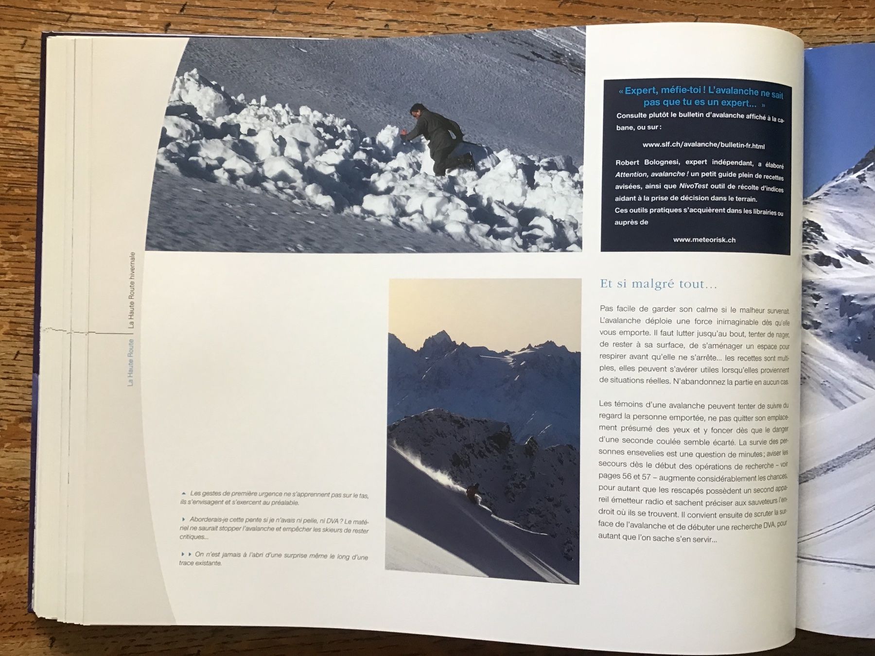 Livres: La Haute Route Chamonix - Zermatt – D'occasion à Fully par Ruby97 7