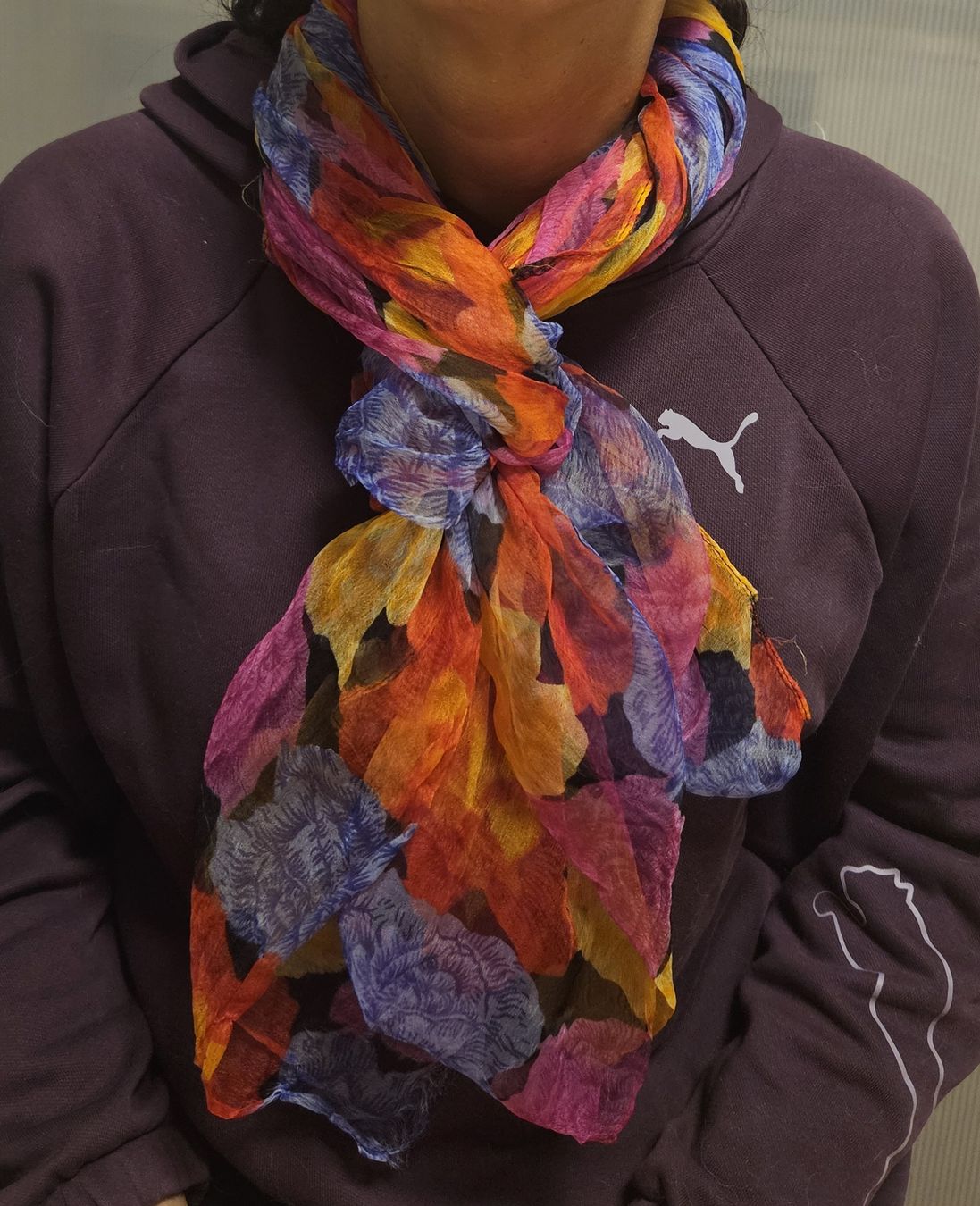 Foulard & Sciarpe: Seidenschal - Spendenaktion – Usato da Unterkulm venduto da Beljasch 3